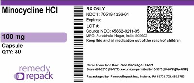 Minocycline HCl 100mg 70518 1336 01